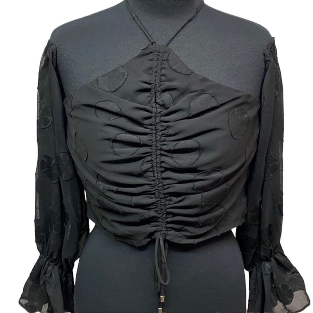 Angel Biba Drawstring Blouse